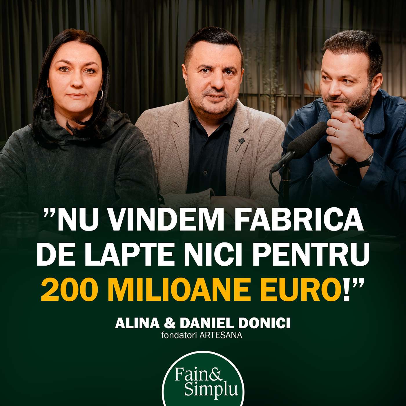 11 MILIOANE EURO /AN DIN LAPTE. FAMILIA CARE A PIERDUT CASA ȘI A CÂȘTIGAT ROMÂNII. | Fain&Simplu 240
